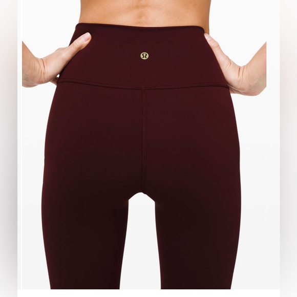 Lululemon Wunder Under High-Rise Tight 25" *Lunar New Year Garnet  Sz 4 - Picture 3 of 9
